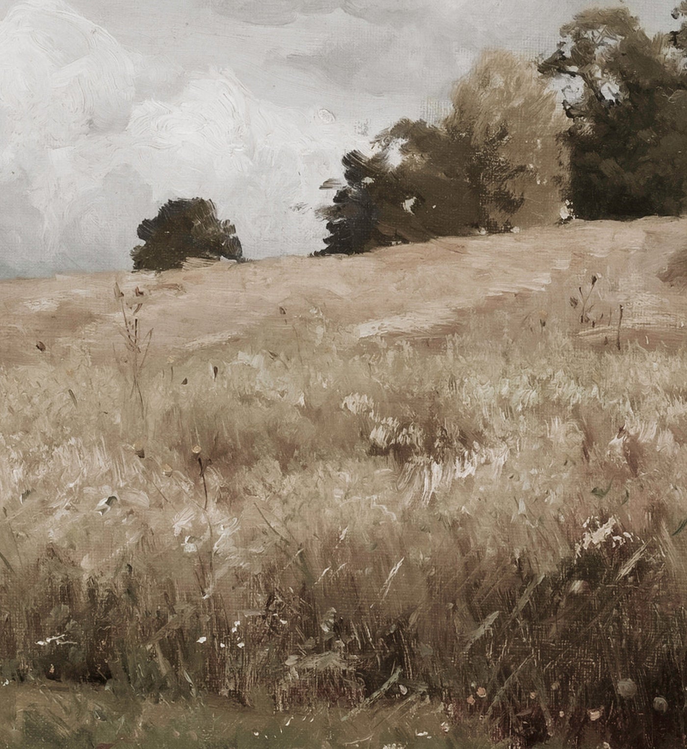 Muted Hill Landscape